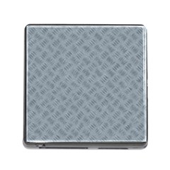 Grey Diamond Plate Metal Texture Memory Card Reader (square 5 Slot) by SpinnyChairDesigns