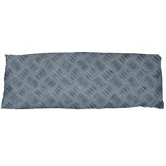 Grey Diamond Plate Metal Texture Body Pillow Case (dakimakura) by SpinnyChairDesigns