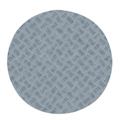 Grey Diamond Plate Metal Texture Pop Socket (black) by SpinnyChairDesigns