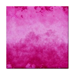 Abstract Pink Grunge Texture Face Towel by SpinnyChairDesigns