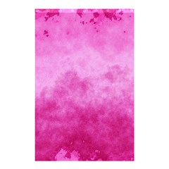 Abstract Pink Grunge Texture Shower Curtain 48  X 72  (small)  by SpinnyChairDesigns