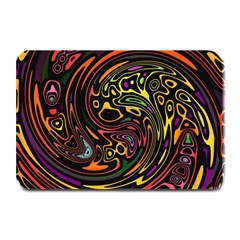 Abstract Tribal Swirl Plate Mats by SpinnyChairDesigns