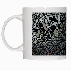 Urban Camouflage Black Grey Brown White Mugs by SpinnyChairDesigns