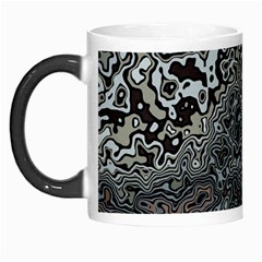Urban Camouflage Black Grey Brown Morph Mugs by SpinnyChairDesigns