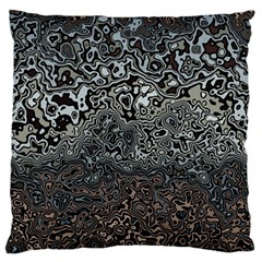 Urban Camouflage Black Grey Brown Standard Flano Cushion Case (two Sides) by SpinnyChairDesigns