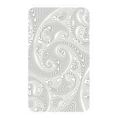 White Abstract Paisley Pattern Memory Card Reader (rectangular) by SpinnyChairDesigns