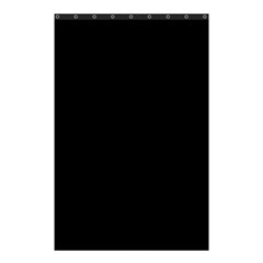 Rich Ebony Shower Curtain 48  X 72  (small)  by Janetaudreywilson