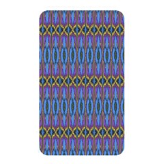 Purple Blue Ikat Stripes Memory Card Reader (rectangular) by SpinnyChairDesigns