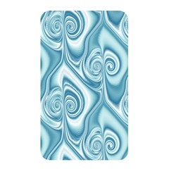 Abstract Blue White Spirals Swirls Memory Card Reader (rectangular) by SpinnyChairDesigns