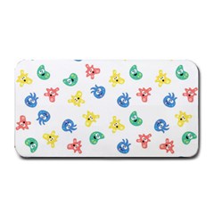 Cute Cartoon Germs Viruses Microbes Medium Bar Mats