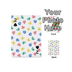 Cute Cartoon Germs Viruses Microbes Playing Cards 54 Designs (mini) by SpinnyChairDesigns
