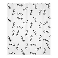 Geek Glasses With Eyes Shower Curtain 60  X 72  (medium)  by SpinnyChairDesigns