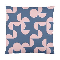 Pink And Blue Shapes Standard Cushion Case (two Sides)