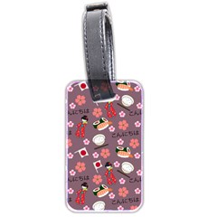 Japan Girls Luggage Tag (two Sides) by kiroiharu