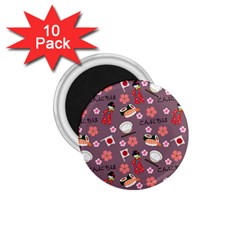 Japan Girls 1 75  Magnets (10 Pack)  by kiroiharu