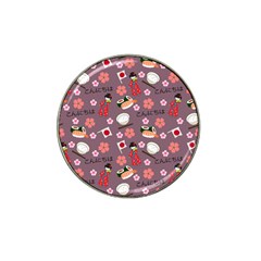 Japan Girls Hat Clip Ball Marker (4 Pack)