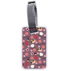 Japan Girls Luggage Tag (one Side) by kiroiharu