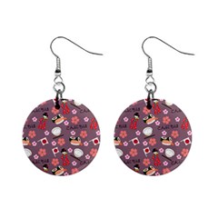 Japan Girls Mini Button Earrings