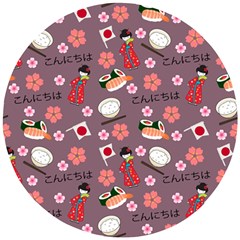 Japan Girls Wooden Puzzle Round by kiroiharu