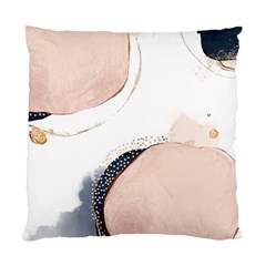 Pink And Blue Marble Standard Cushion Case (one Side) by kiroiharu