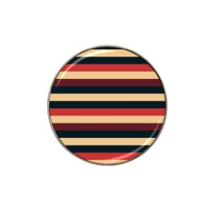 Seventies Stripes Hat Clip Ball Marker (10 Pack) by tmsartbazaar