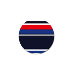 Casual Uniform Stripes Golf Ball Marker by tmsartbazaar
