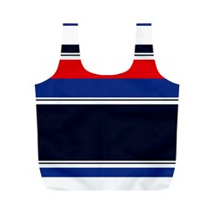 Casual Uniform Stripes Full Print Recycle Bag (m) by tmsartbazaar
