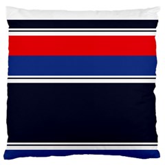 Casual Uniform Stripes Standard Flano Cushion Case (two Sides) by tmsartbazaar