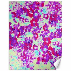 Spring Flowers Garden Canvas 12  X 16 