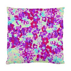 Spring Flowers Garden Standard Cushion Case (one Side)