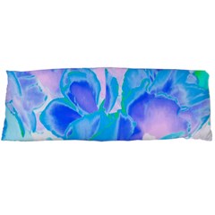 Ciclamen Flowers Blue Body Pillow Case (dakimakura)