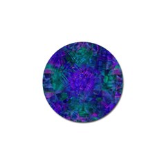 Indigo Abstract Art Golf Ball Marker (10 Pack) by SpinnyChairDesigns