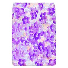 Purple Spring Flowers Removable Flap Cover (s) by DinkovaArt