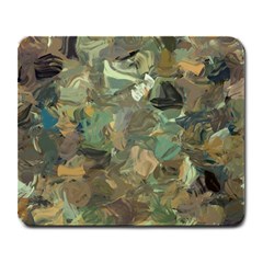 Earth Colors Abstract Art Large Mousepads by SpinnyChairDesigns