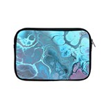 Blue Marble Abstract Art Apple MacBook Pro 15  Zipper Case Front