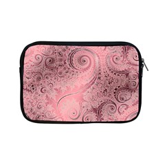 Orchid Pink And Blush Swirls Spirals Apple Ipad Mini Zipper Cases by SpinnyChairDesigns