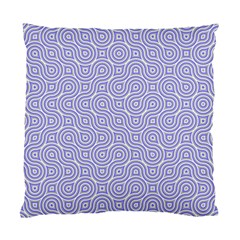 Royal Purple Grey And White Truchet Pattern Standard Cushion Case (one Side) by SpinnyChairDesigns