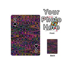 Colorful Bohemian Mosaic Pattern Playing Cards 54 Designs (mini) by SpinnyChairDesigns
