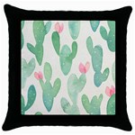 Photography-backdrops-for-baby-pictures-cactus-photo-studio-background-for-birthday-shower-xt-5654 Throw Pillow Case (Black) Front