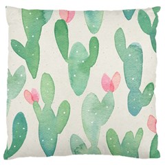 Photography-backdrops-for-baby-pictures-cactus-photo-studio-background-for-birthday-shower-xt-5654 Large Cushion Case (one Side) by Sobalvarro