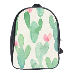 Photography-backdrops-for-baby-pictures-cactus-photo-studio-background-for-birthday-shower-xt-5654 School Bag (xl) by Sobalvarro