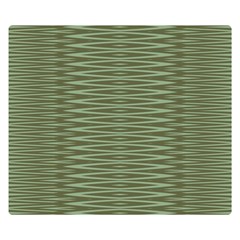 Chive And Olive Stripes Pattern Double Sided Flano Blanket (small)  by SpinnyChairDesigns