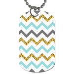 Chevron  Dog Tag (Two Sides) Front