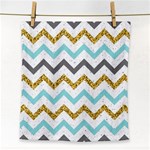 Chevron  Face Towel Front