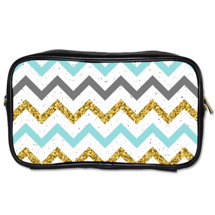 Chevron  Toiletries Bag (Two Sides)