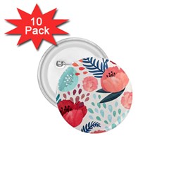 Floral  1 75  Buttons (10 Pack) by Sobalvarro