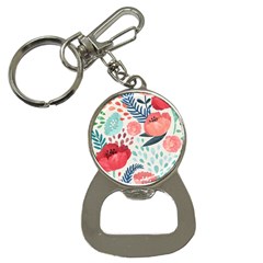 Floral  Bottle Opener Key Chain by Sobalvarro