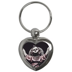 Angel Crying Blood Dark Style Poster Key Chain (heart) by dflcprintsclothing