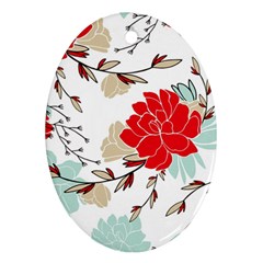 Floral Pattern  Ornament (oval) by Sobalvarro