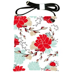 Floral Pattern  Shoulder Sling Bag by Sobalvarro